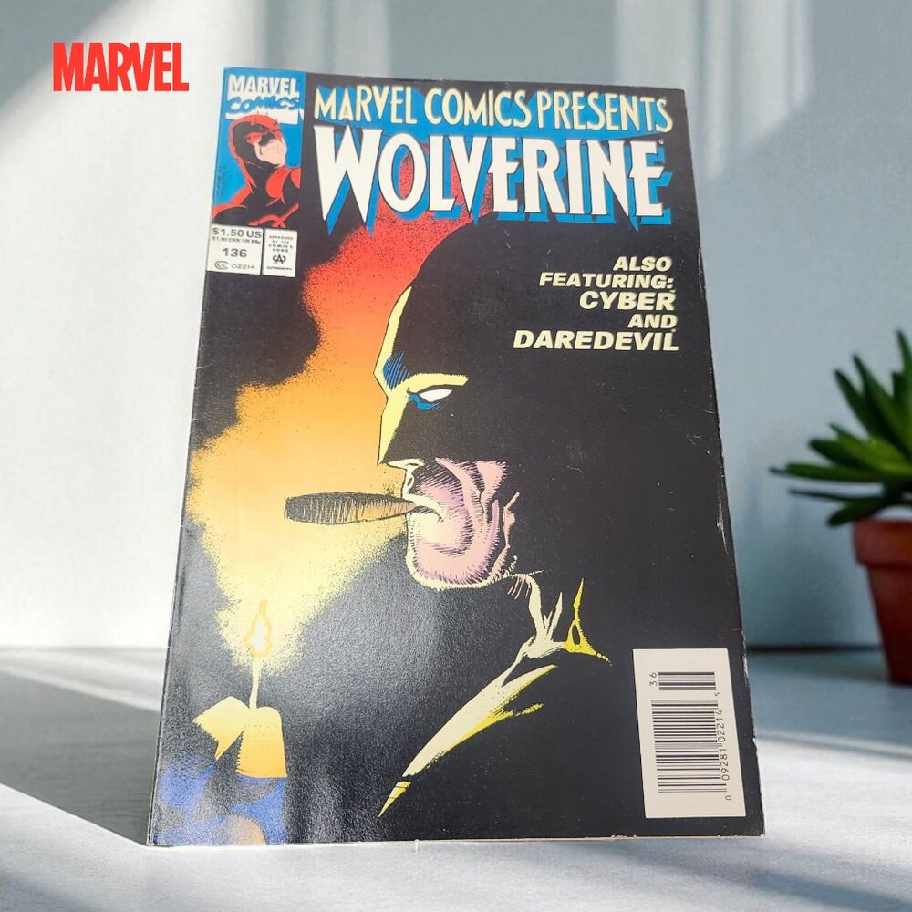 VTG ⭐️ 1993 Ghost Rider Wolverine Flip Issue - Picture 2 of 5